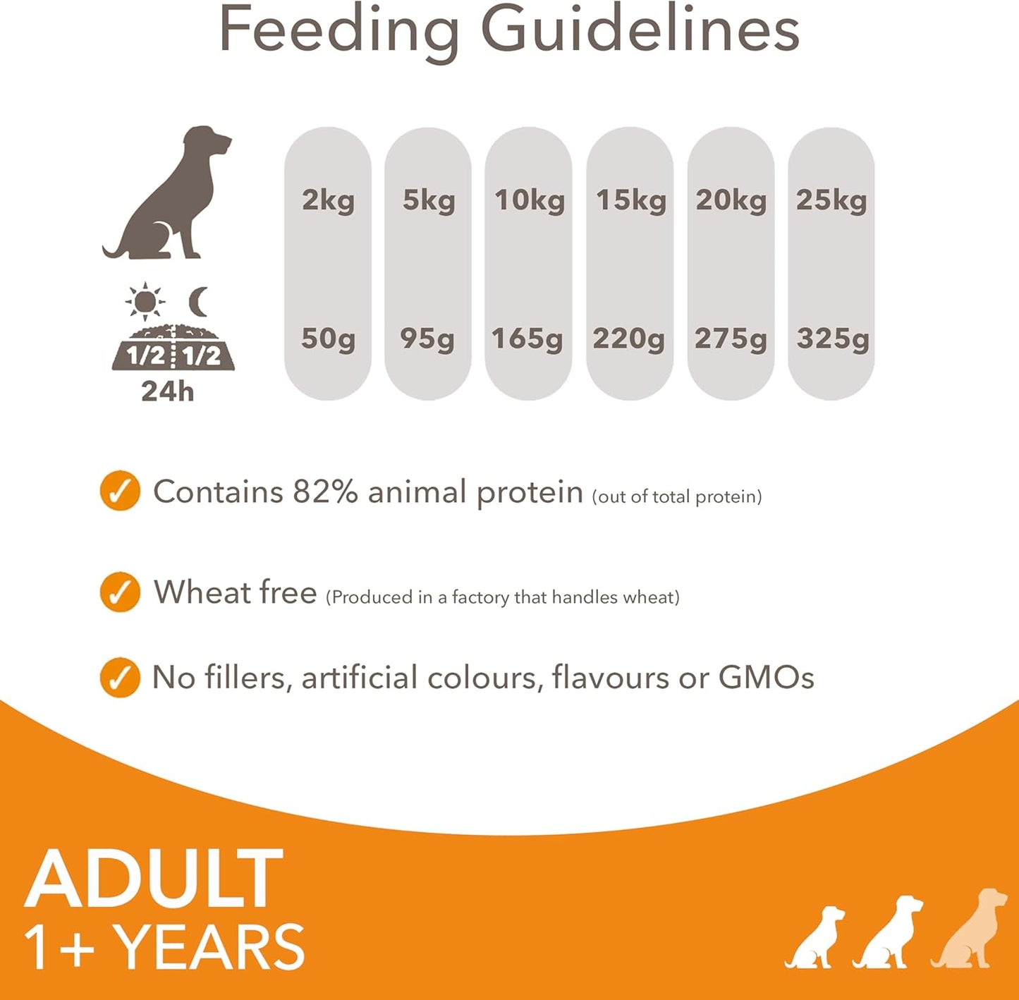 Adult Small Medium Dry Dog Food Chicken 3Kg