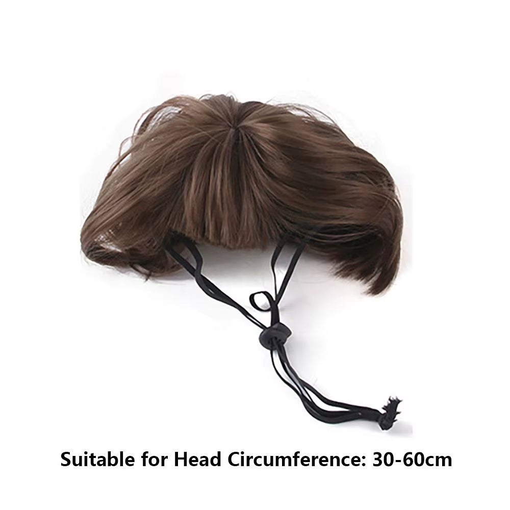 Cosplay Props Pet Wigs Head Accessories Photography Props Dog Cat Cross-Dressing Hair Prank Pet Supplies Wig Cap Hat Christmas