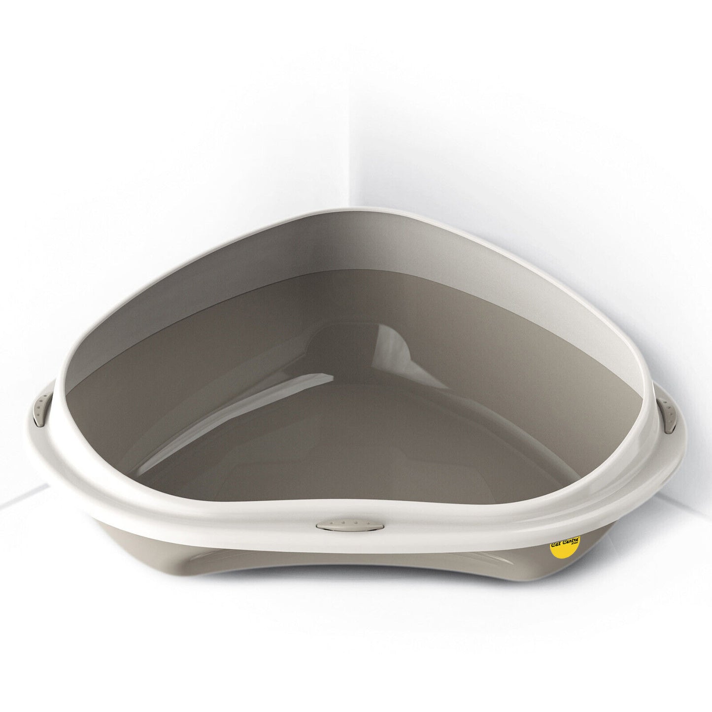 Cat Corner Litter Tray Large or Jumbo Rim Pet Open Toilet Pan Box Cat Centre�