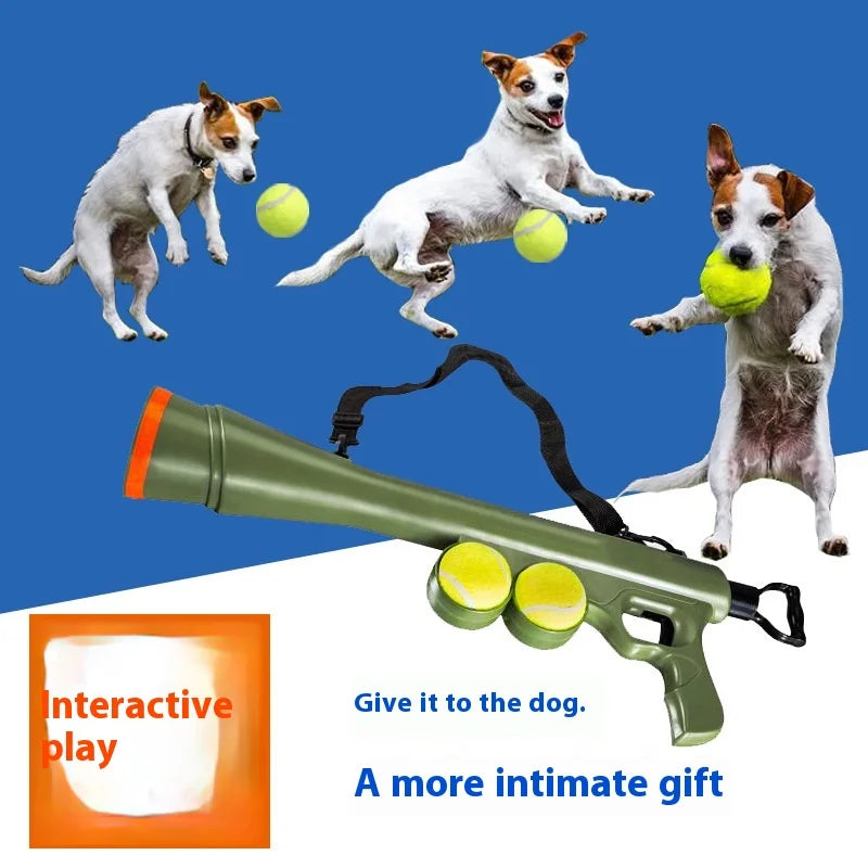 Dog Tennis Training Shooting Gun