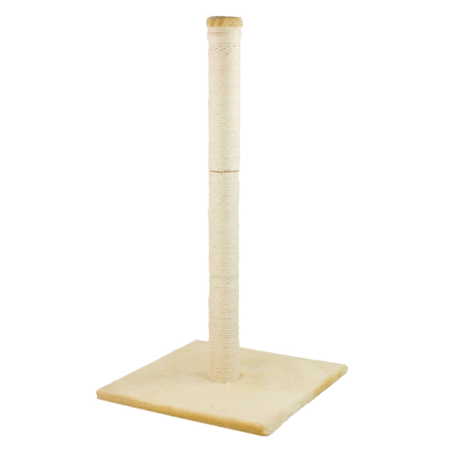 KCT LARGE BEIGE CAT SCRATCHING POST ACTIVITY TREE KITTEN CLIMBING TOWER POLE TOY