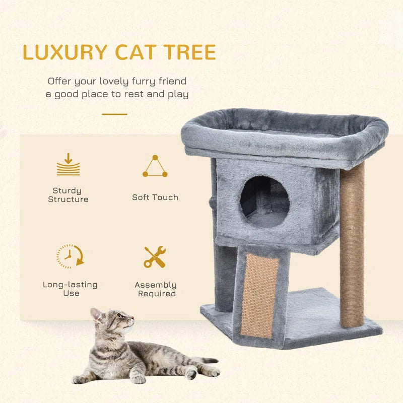 Leroy 144.78Cm H Cat Tree