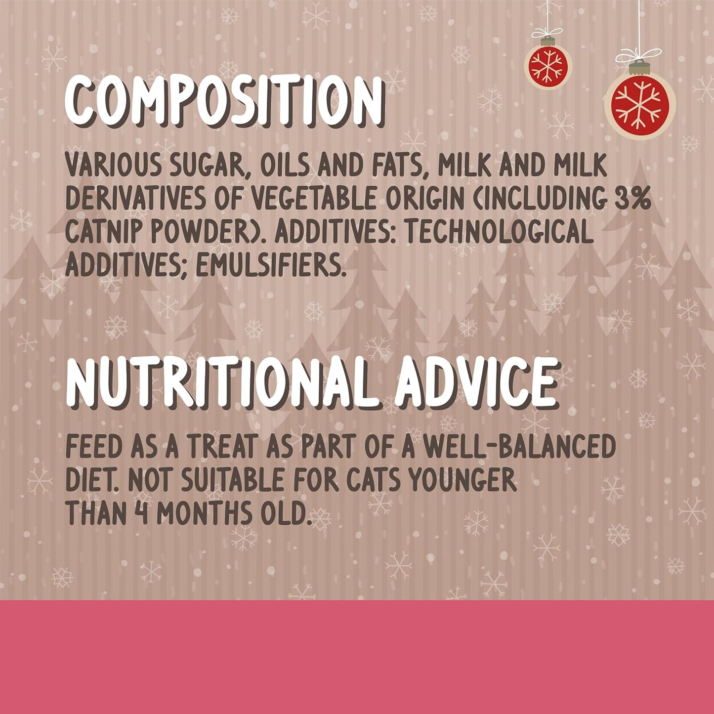 Cupid & Comet Advent Calendar for Cats, Yoghurt & Catnip Flavour Cat Treats