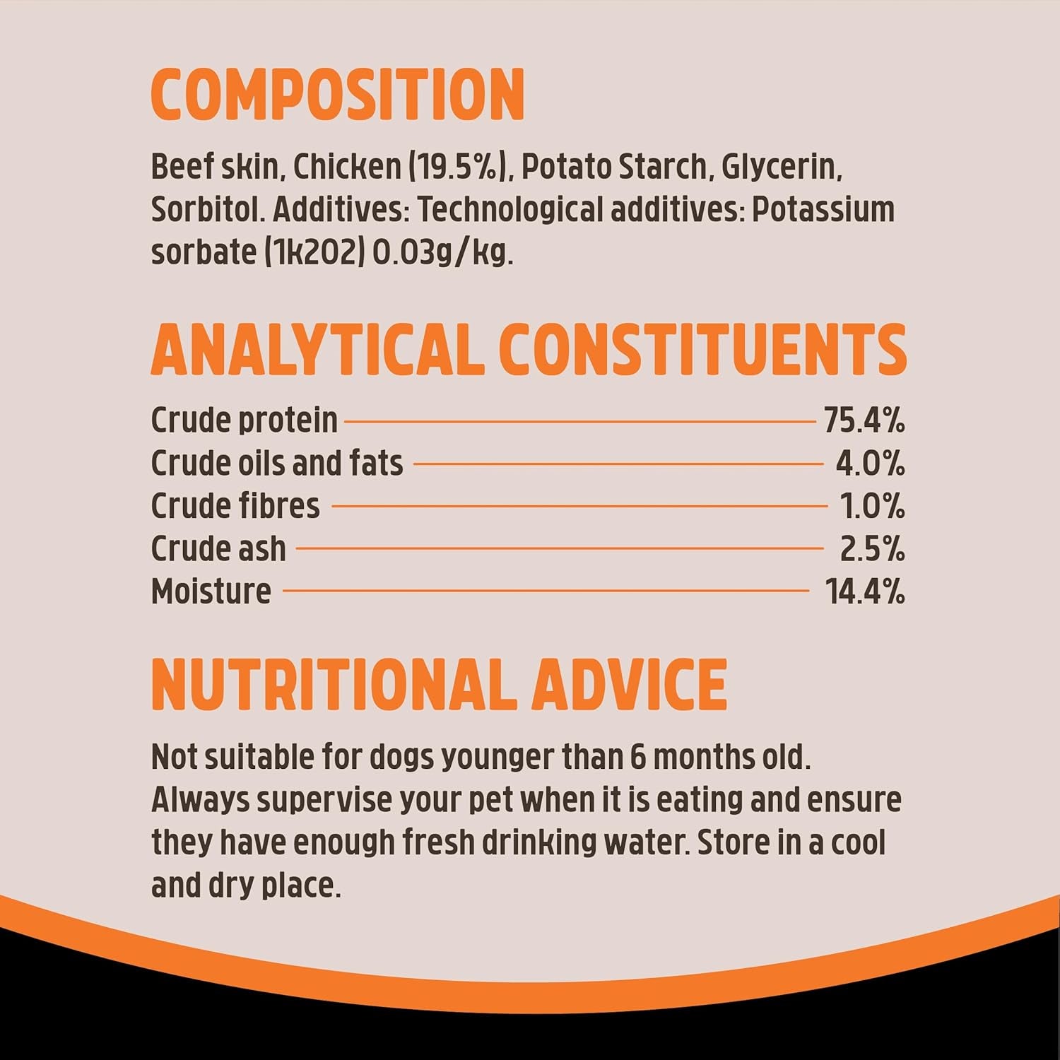 Medium Trio Sticks for Dogs - Made with Chicken, Grain Free Chews, High Protein Dog Treats, by Pets Unlimited (3Pc, 90G)