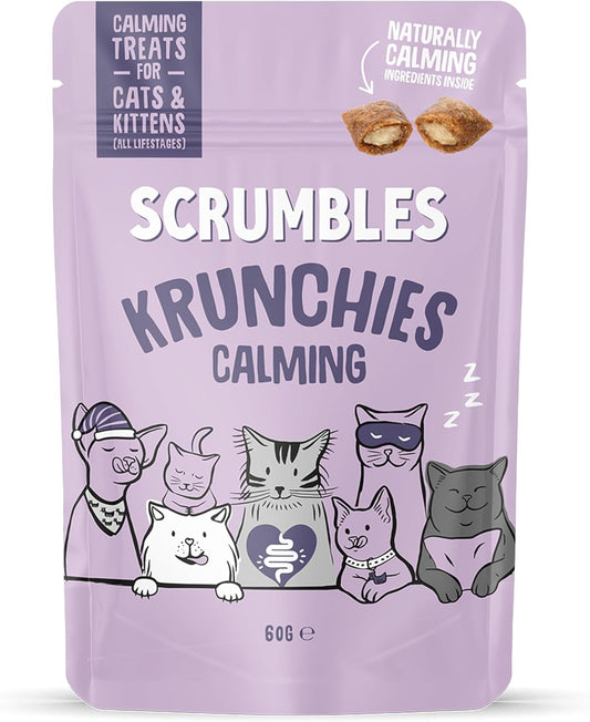 Scrumbles Calming Krunchies Cat Treats