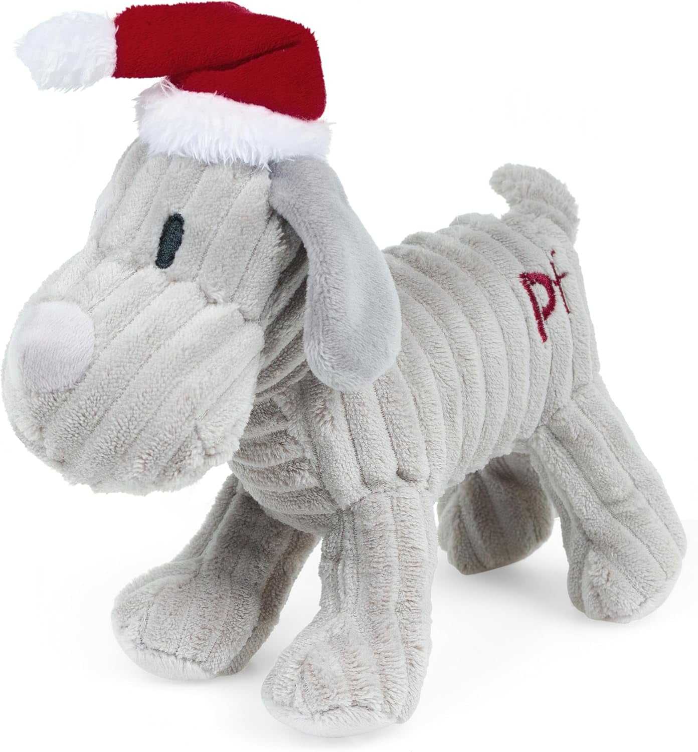 Christmas Freddi Plush Dog Toy with Built-In Squeaker (Pack of 1)