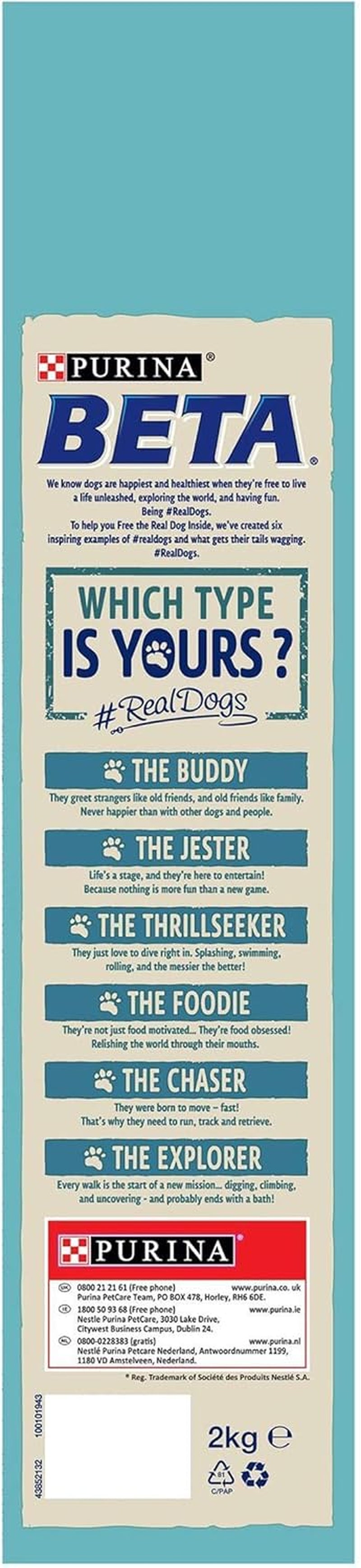 Puppy Large Breed Dry Dog Food Turkey 2Kg Blue