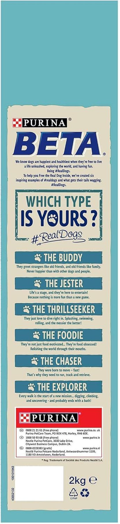 Puppy Large Breed Dry Dog Food Turkey 2Kg Blue