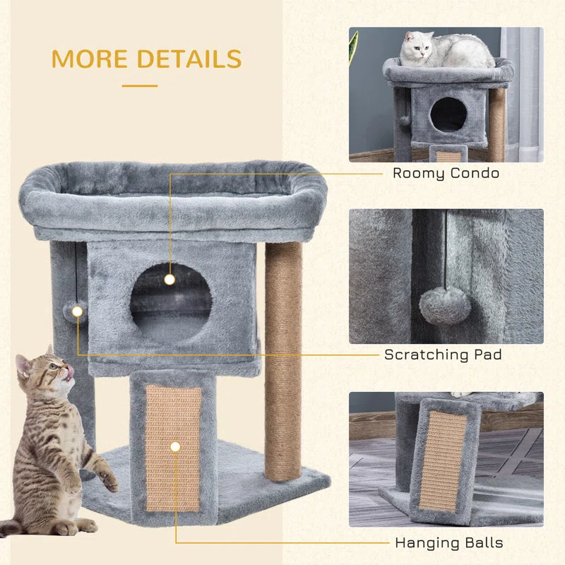 Leroy 144.78Cm H Cat Tree