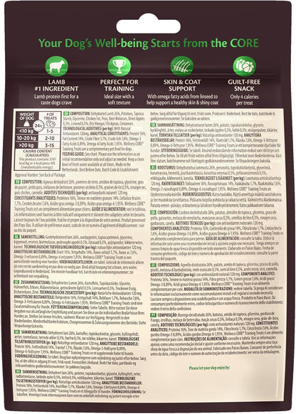 Training Treats Lamb & Apple, Soft Grain Free Dog Snacks, Perfect Rewards for Training, 170G