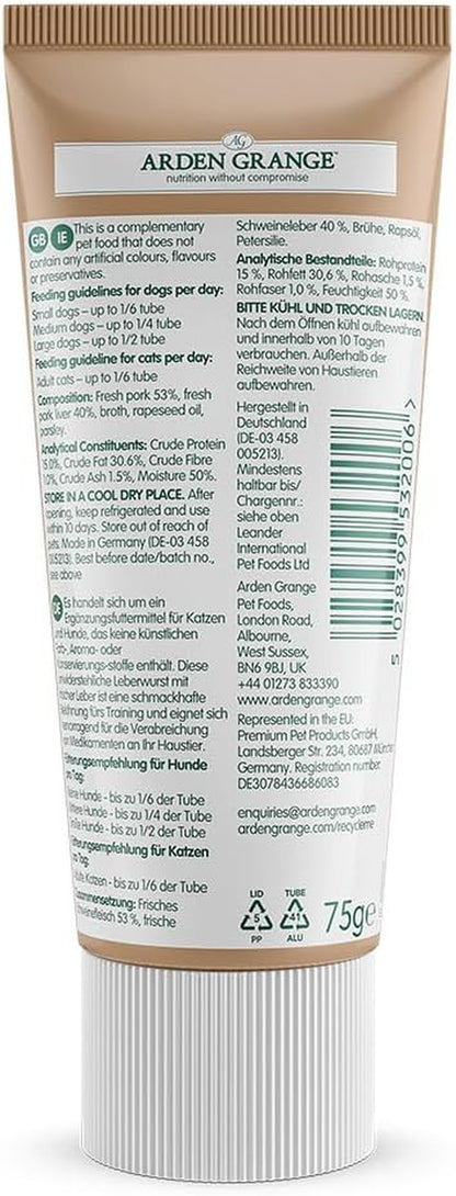 Tasty Liver Treat for Dogs and Cats, 75 G