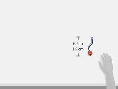 Ultra Tug Dog Toy with Rubber Ball Tug of War Interactive Fetch Toy for Dogs, Small