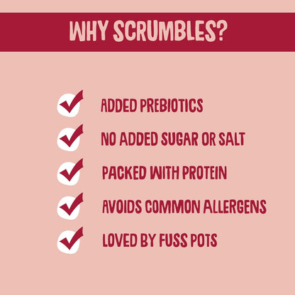 Scrumbles Natural Wet Cat Food, Salmon in Jelly 18X 80G