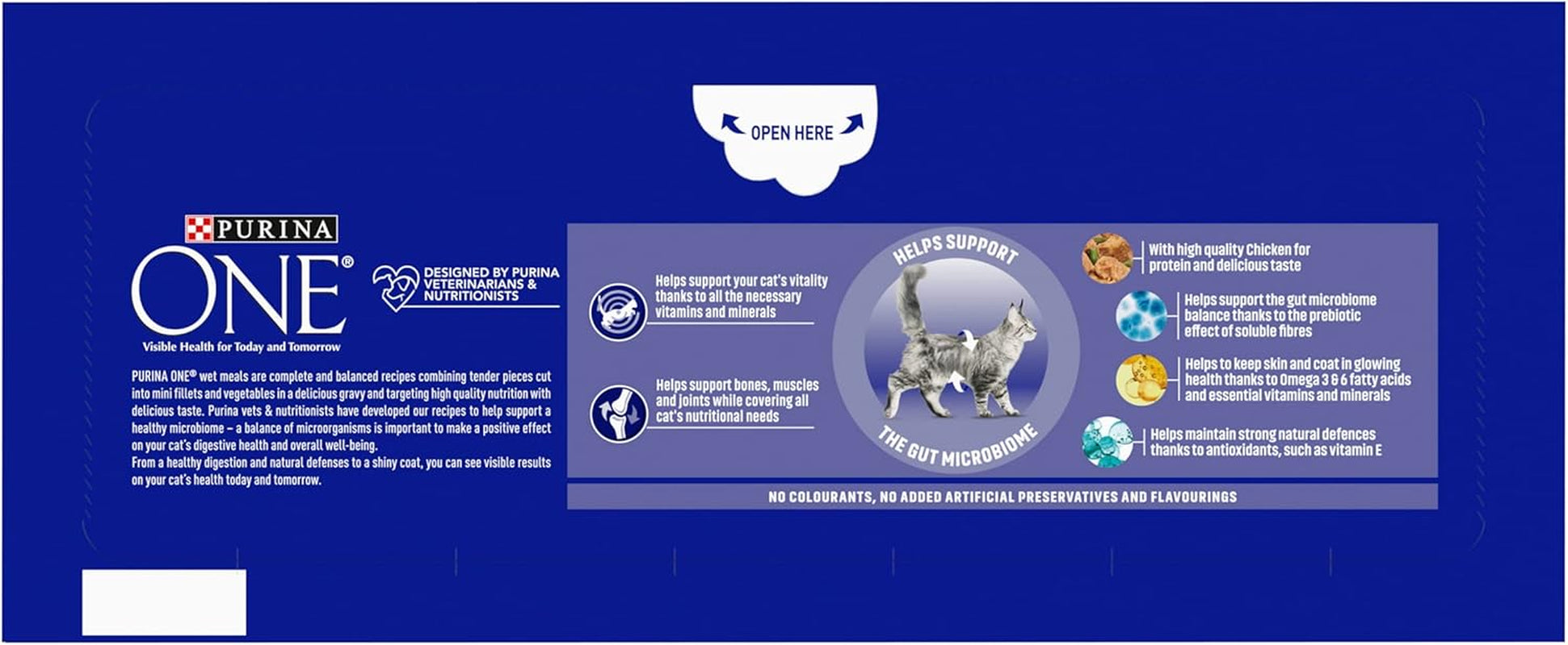 Adult Cat Food Mini Fillets in Gravy 40 X 85G