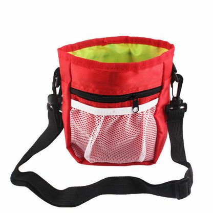 New Dog Training Treat Pouch Bag Pet Waist Bum Bags Belt Snack Treats Walking UK