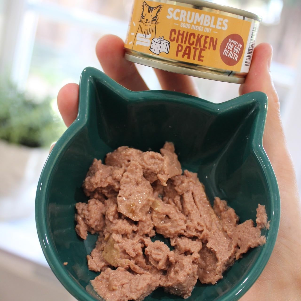 Scrumbles Natural Wet Cat Food, Chicken Pate 18X 80G