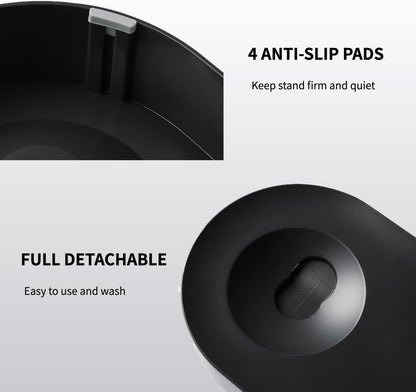 Cat Bowls with Stand Tilted, 0 &15° Stainless Steel Elevated Cat Feeding Bowls for Cats and Small Dogs, Raised Cat Food and Water Bowls, Stress Free, Food Grade Material, anti Slip None Spill