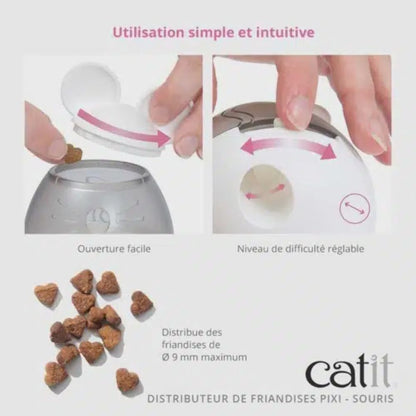 Pixi Treat Dispenser, Mouse