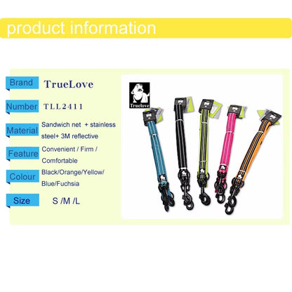 Pet Dog Leash Multi-Function Reflective Hand Free Traction Rope Suitable for Use with Collars and Chest Straps TLL2411