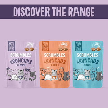 Scrumbles Calming Krunchies Cat Treats