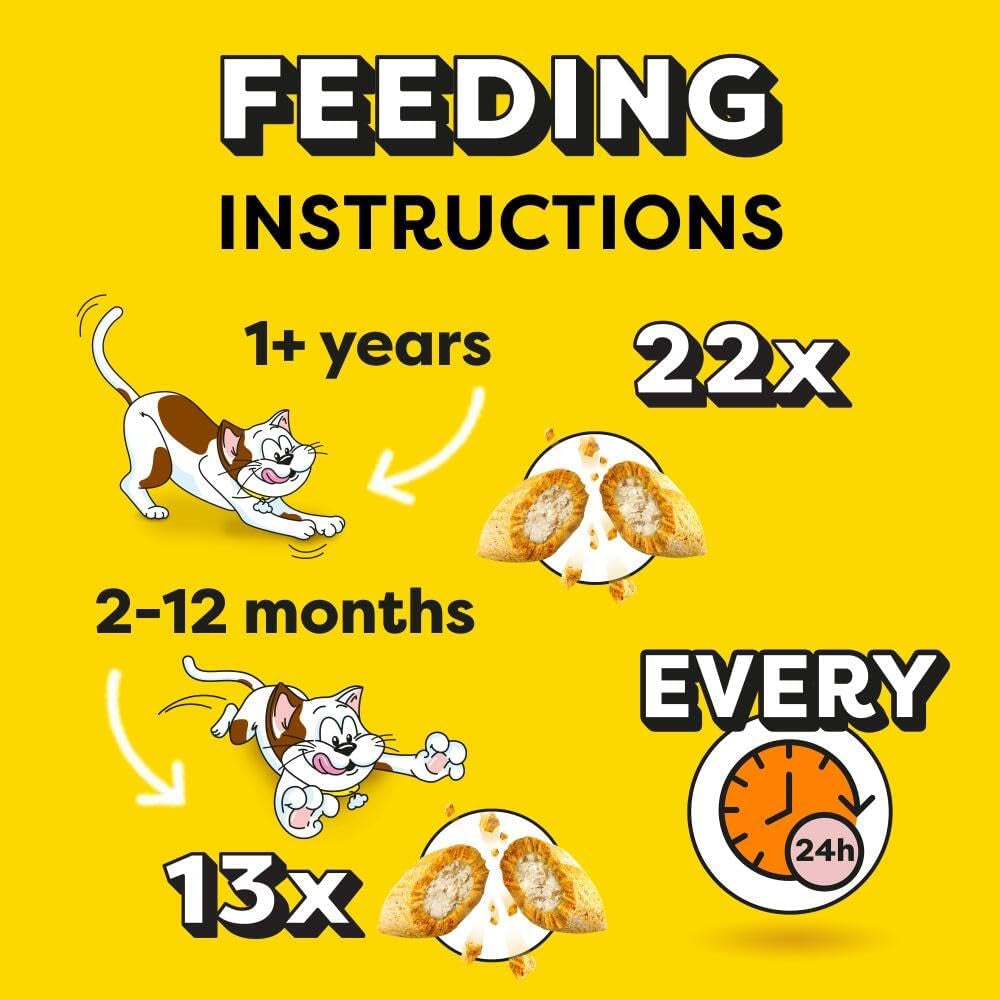 Dreamies Shakeups Seafood Celebrations Cat Treats, 8X55G