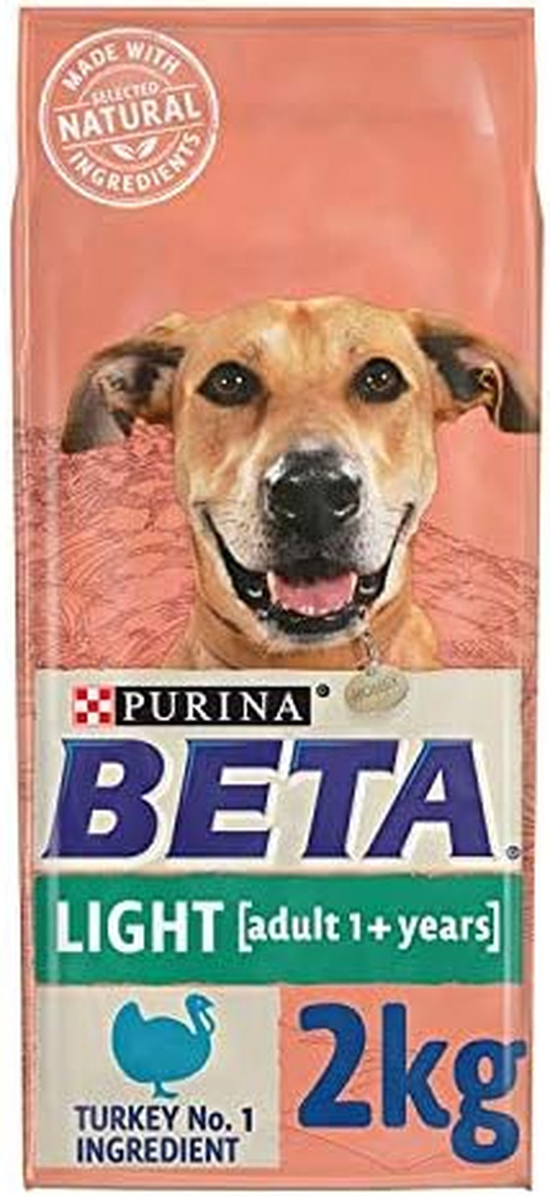 Light Adult Dry Dog Food Turkey 2Kg