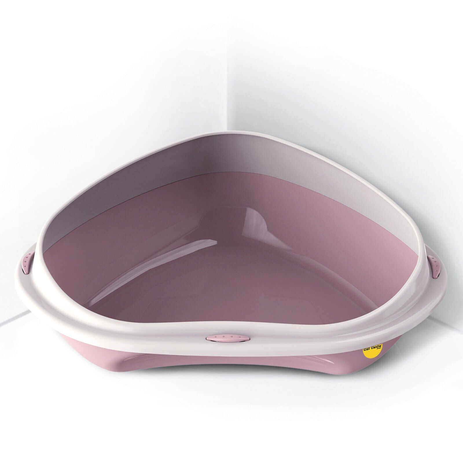 Cat Corner Litter Tray Large or Jumbo Rim Pet Open Toilet Pan Box Cat Centre�