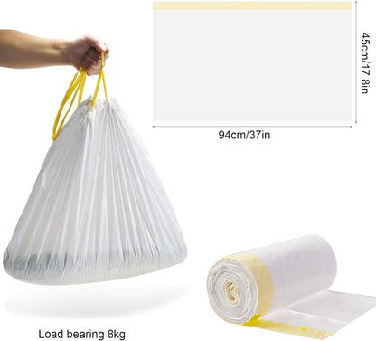 20 Pcs Cat Litter Tray Liners, 94X45Cm Litter Tray Liners, Cat Litter Liners, Tear-Resistant Cat Litter Bags, Cat Tray Liners, Large Cat Litter Tray Liners for Medium and Large Litter Box