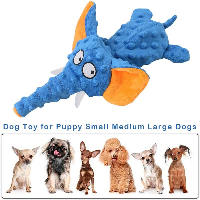 Elephant Dog Toy - Durable and Interactive 