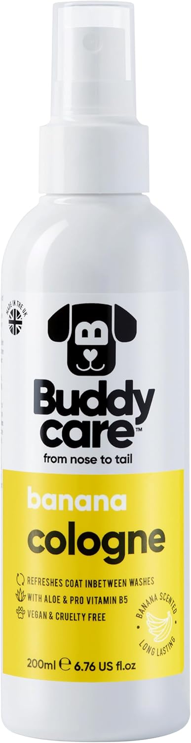 Buddycare Dog Cologne Spray Scented (200Ml) Refreshing Dog Perfume for Smelly Dogs | Safe to Skin Formula Dog Deodorant Spray for Smelly Dogs