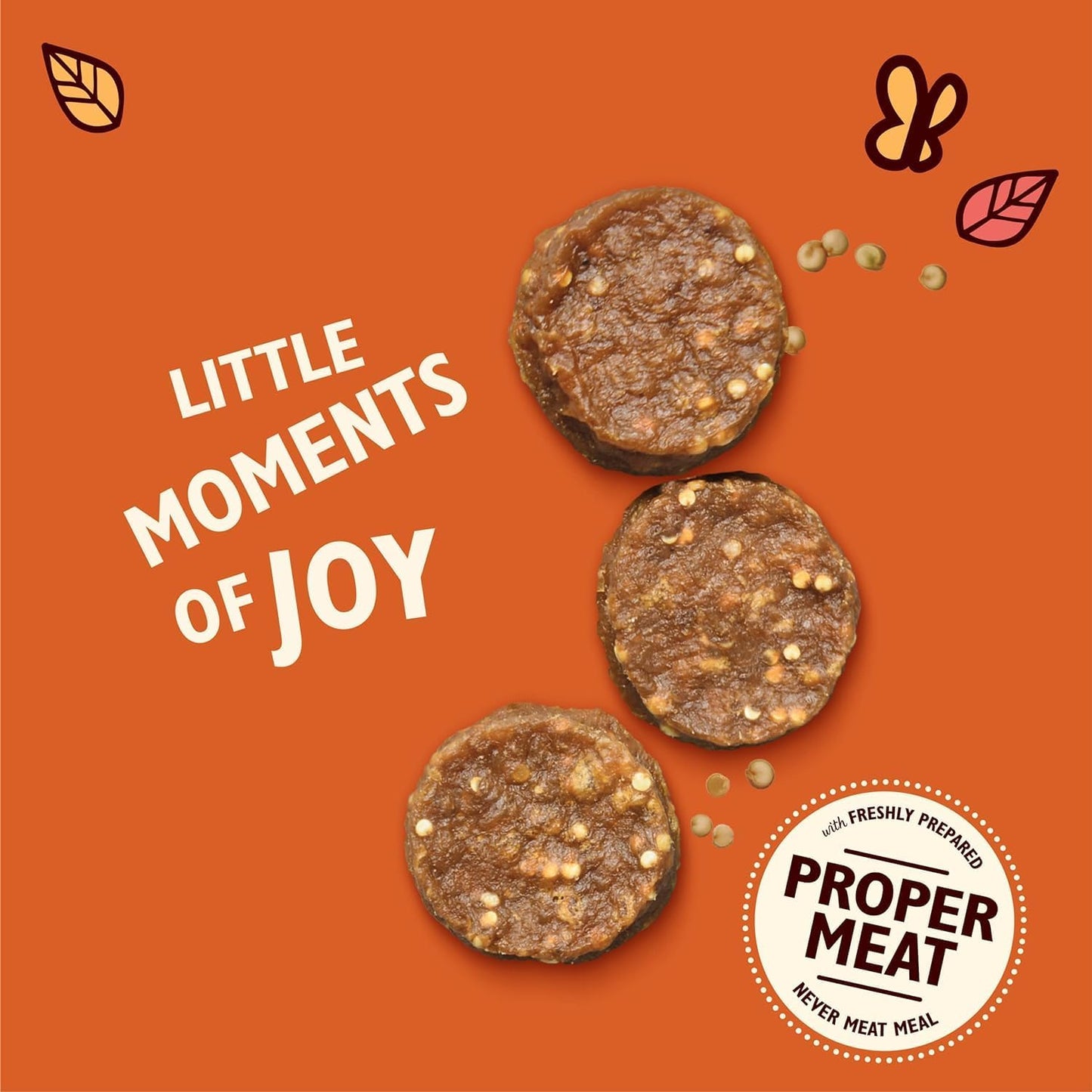 Natural Dog Treats Multipack - Beef Mini Burgers, Duck and Venison Sausages, Chi