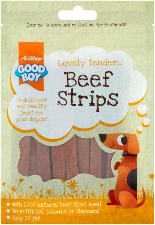 Beef Strips, 80G