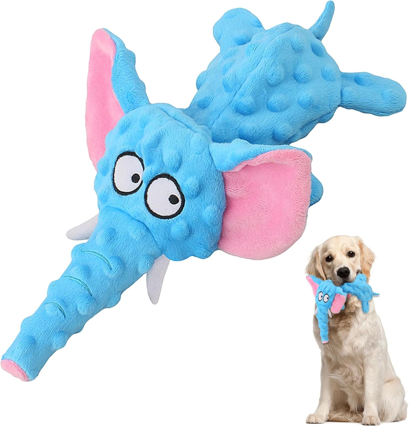 Elephant Dog Toy - Durable and Interactive 