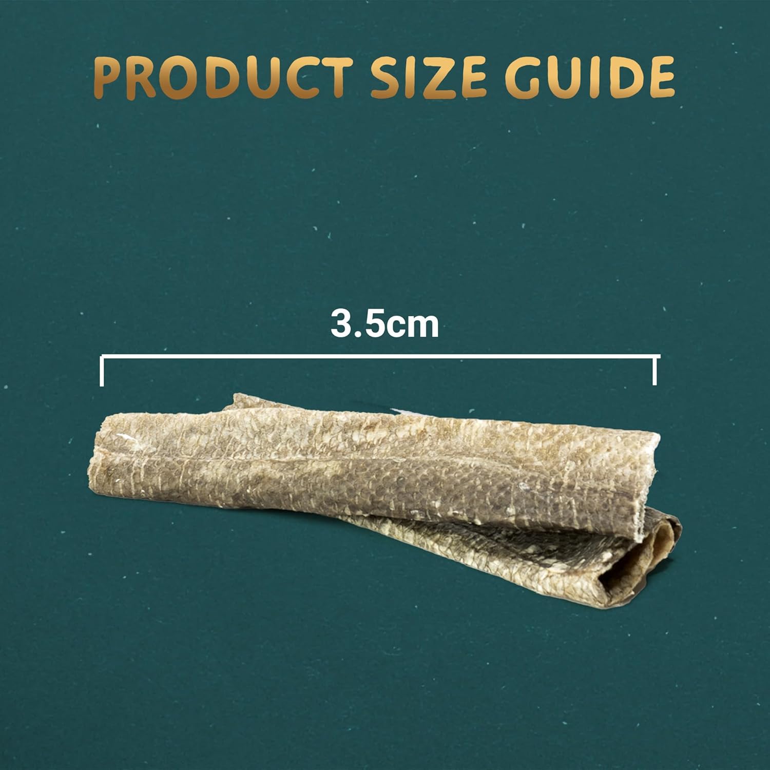 Christmas Crackers for Dogs - Contains White Fish Skin Flatties, Handmade & Air Dried Crackers Dog Treats, 100% Natural Long Lasting Dog Chews, High Protein Low Fat, Rich in Omega 3 | (60G)