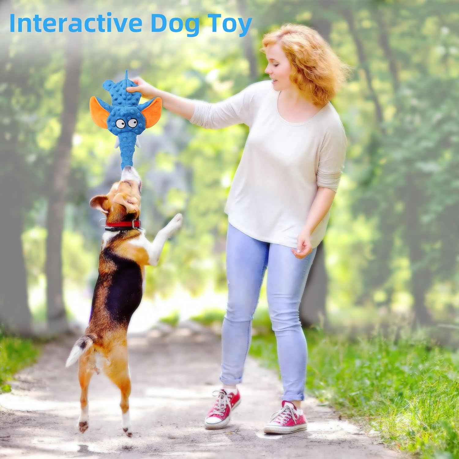 Elephant Dog Toy - Durable and Interactive 