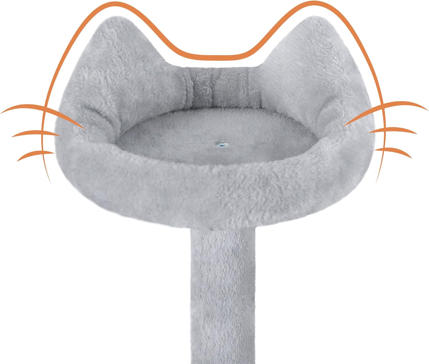 Cat Tree,151Cm Cat Tower for Indoor Kitty,Scratching Post Stable Activity Centre Climbing Tree with 2 Kitty Houses, Hammock, 4 Sisal Posts, Ladder, and Rest Place