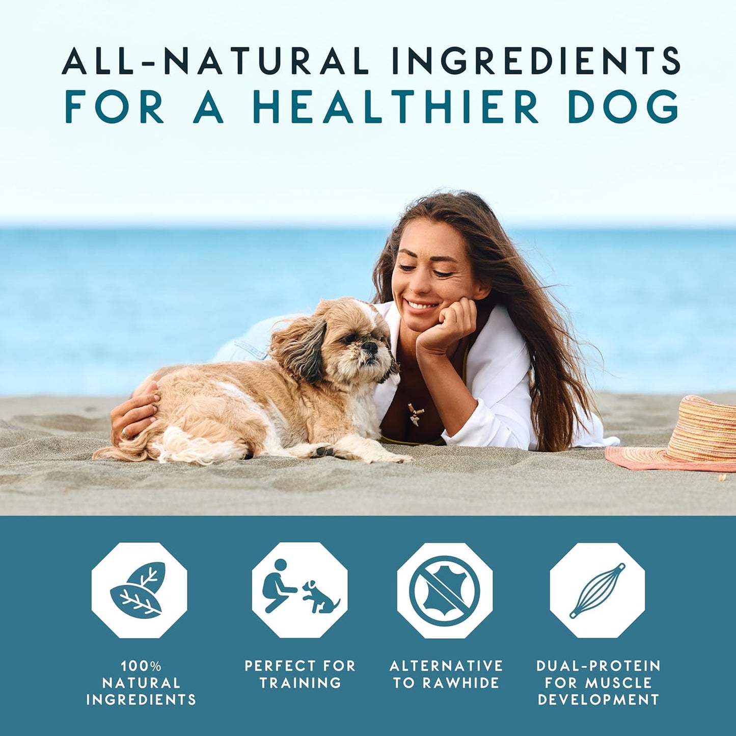 Natural Sprats Dog Treats 70G | 100% Chicken-Wrapped Wild-Caught Sprats | High Protein, Omega 3-Rich Fish Dog Treats | Air-Dried, Easy to Digest & Perfect for Training