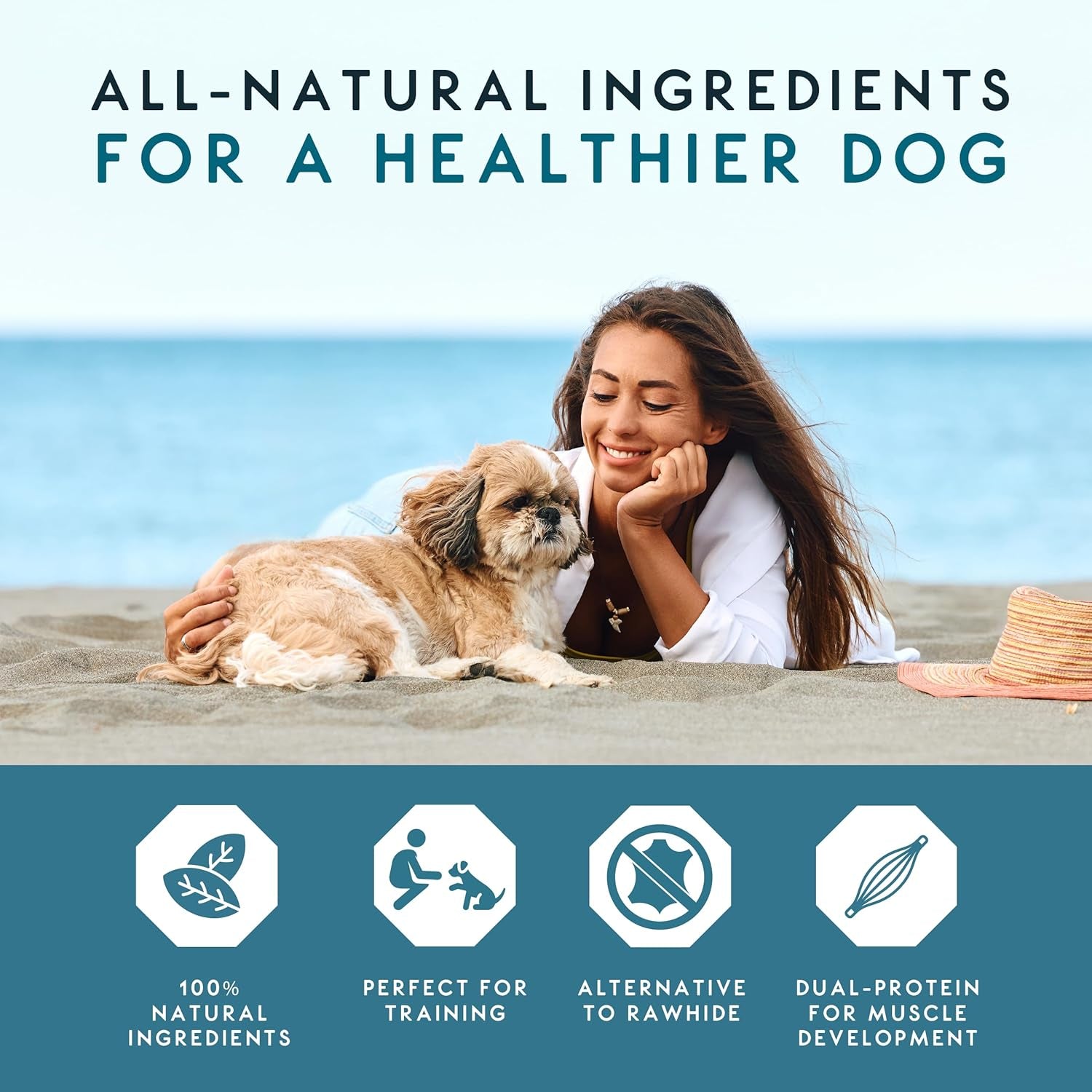Natural Sprats Dog Treats 70G | 100% Chicken-Wrapped Wild-Caught Sprats | High Protein, Omega 3-Rich Fish Dog Treats | Air-Dried, Easy to Digest & Perfect for Training