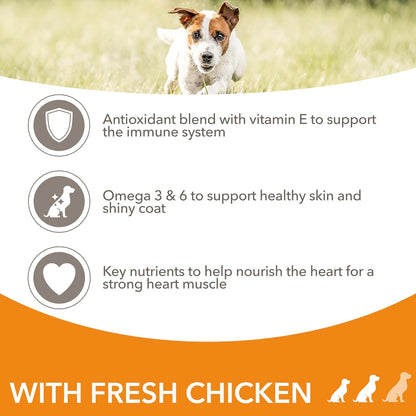 Adult Small Medium Dry Dog Food Chicken 3Kg