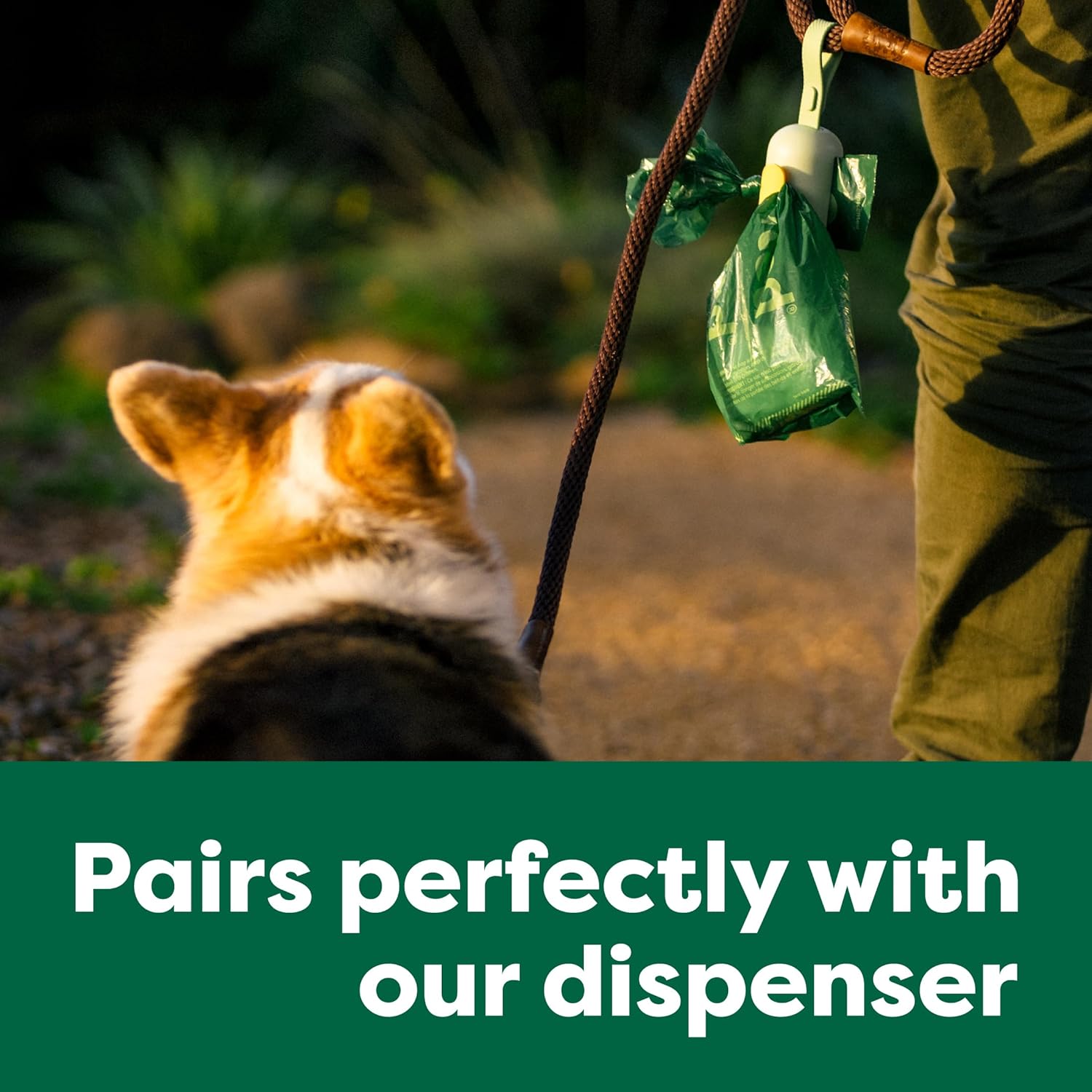 Dog Poo Bags, Guaranteed Leak Proof and Extra Thick Waste Bag Refill Rolls for Dogs, Lavender Scented, 120 Count