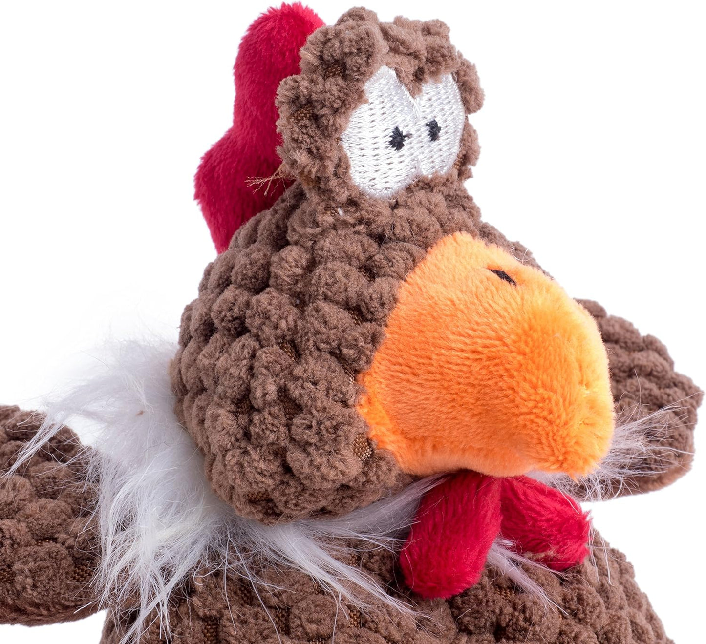 Farmyard Buddies Mini Chicken Plush Dog Toy