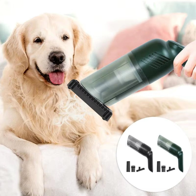 Pet Hair Removal Tool Electric Cordless Puppy Hair Grooming Vacuum Pet Grooming Supplies Handheld Small Animals Cleaning Tool