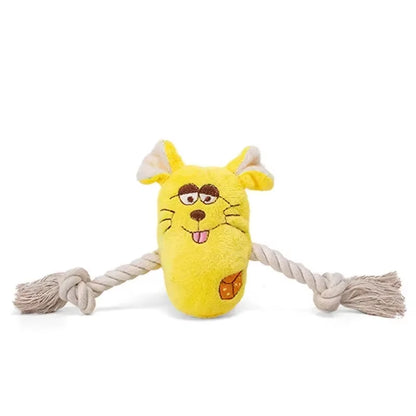 Soft Plush Mouse Pet Toys Animal Rabbit Durable Squeaky Sound Toys for Cat Dog Toy Dogs Chew Squeak Interesting Fleece Toys