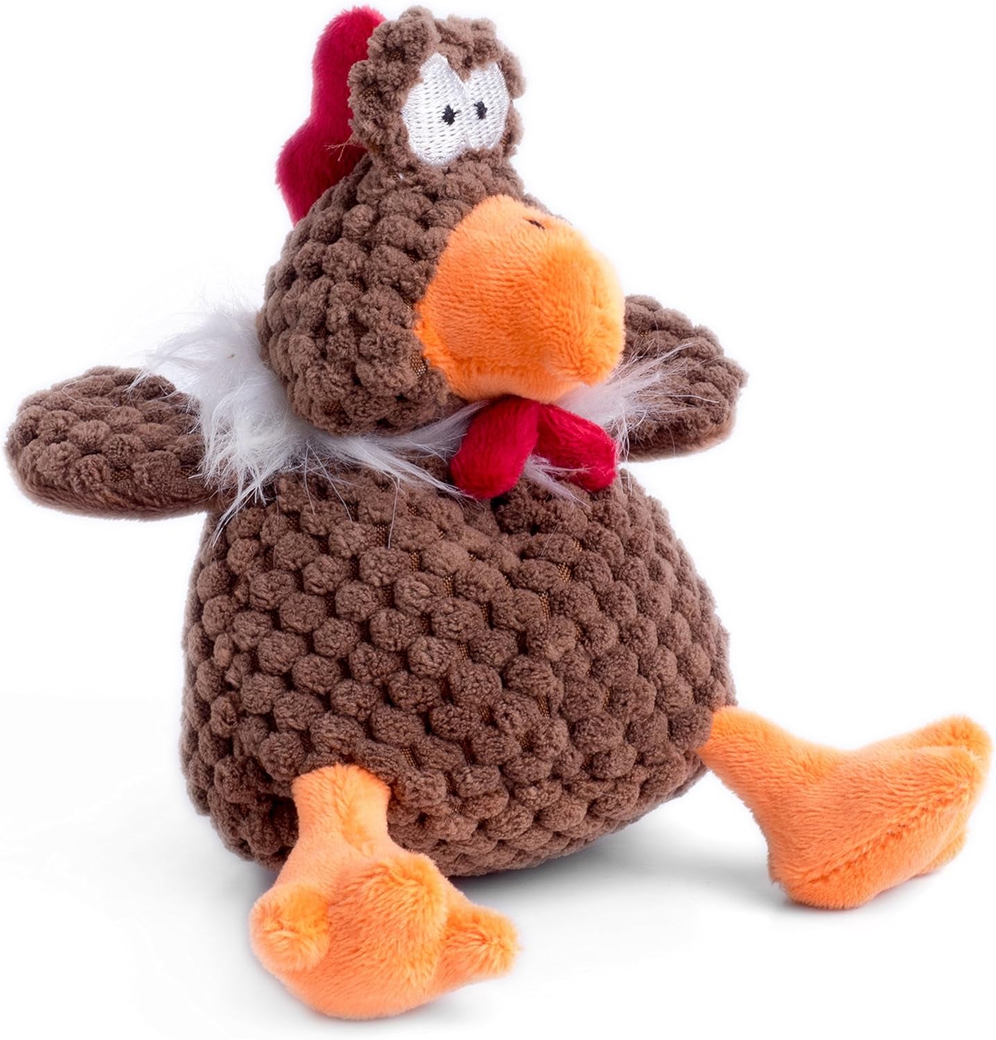 Farmyard Buddies Mini Chicken Plush Dog Toy