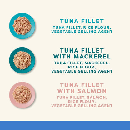 Applaws Natural Wet Cat Food Pouch, Fish Selection in Jelly 70 G (12 X 70 G Pouc