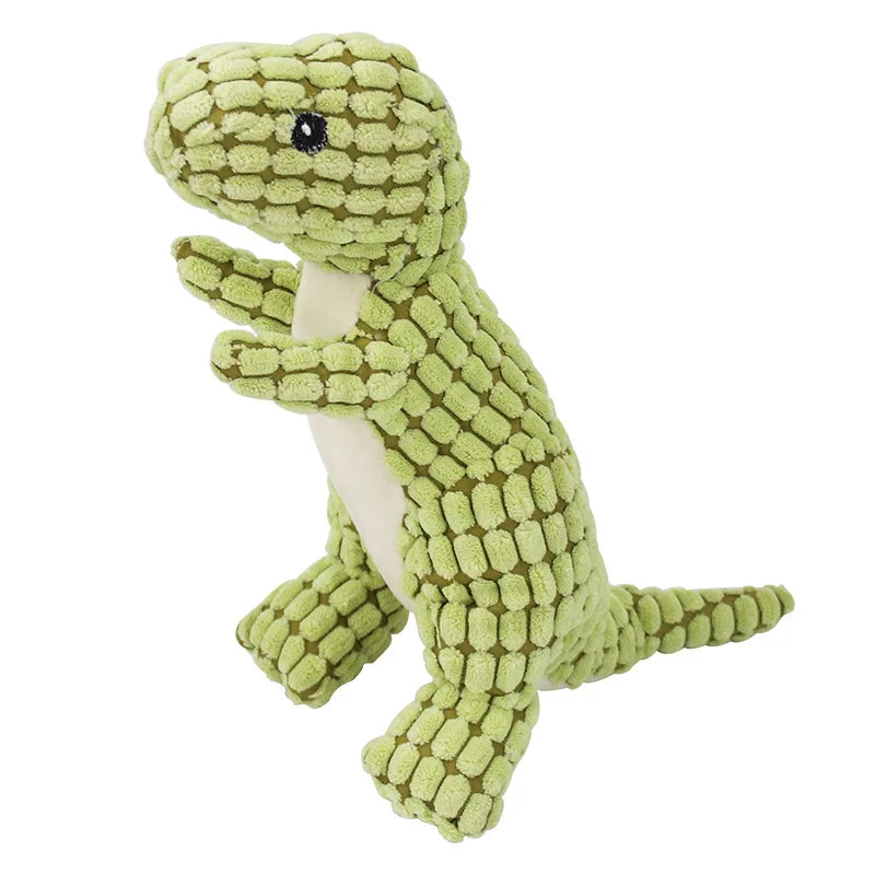Stuffed Dinosaur Dog Toy