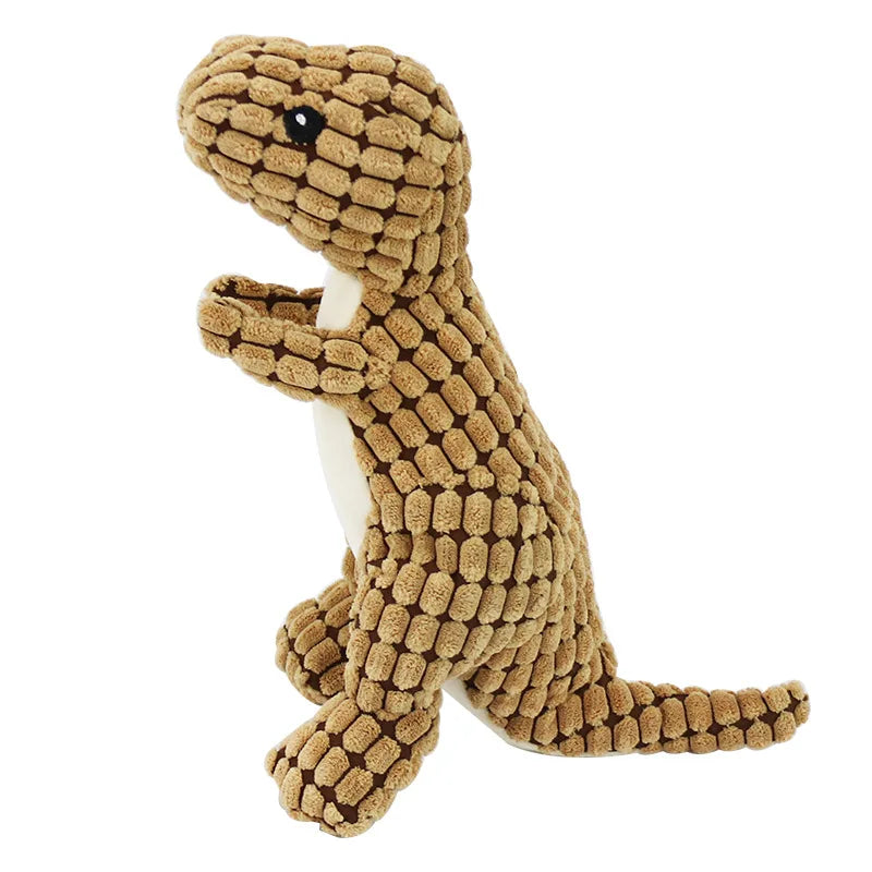 Stuffed Dinosaur Dog Toy