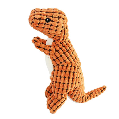 Stuffed Dinosaur Dog Toy