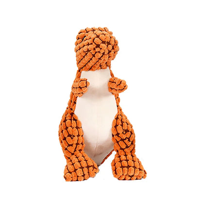 Stuffed Dinosaur Dog Toy