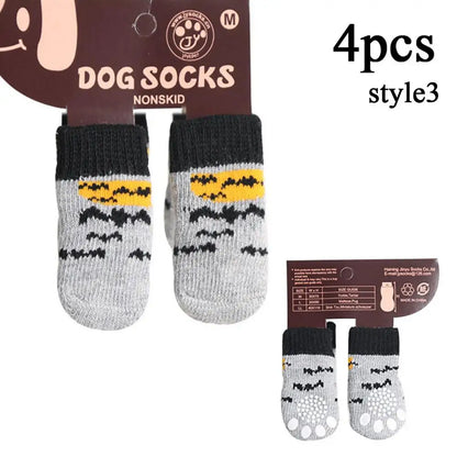 Christmas Winter Pet Socks 